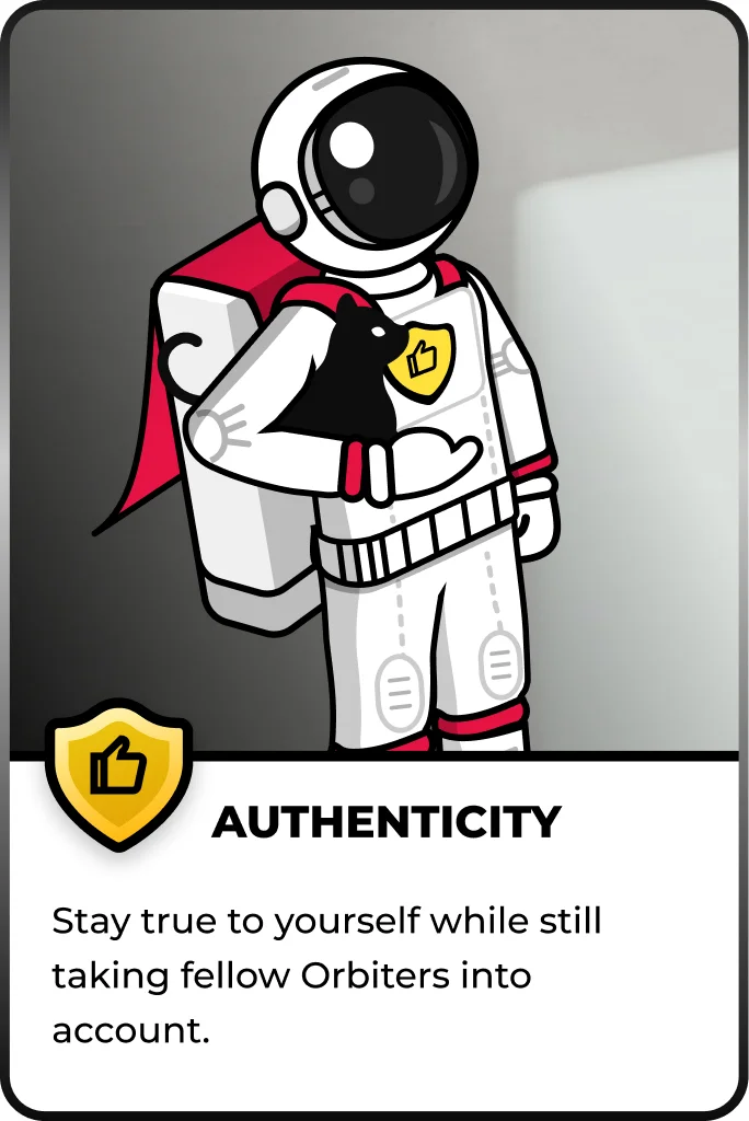 Authenticity is one of the Byte Orbit values.