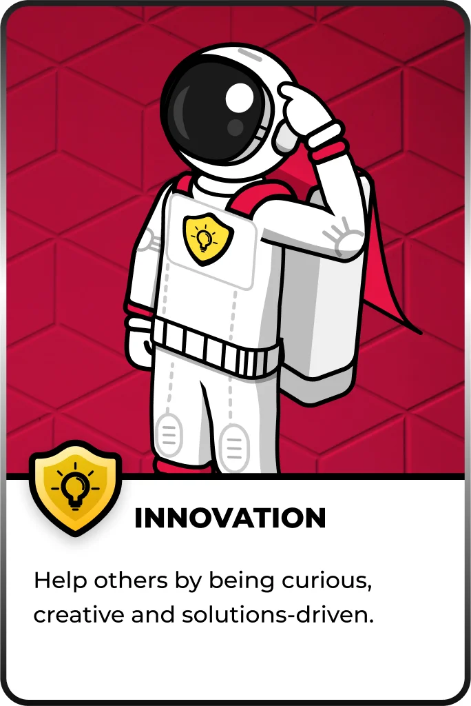 Innovation is one of the Byte Orbit values.